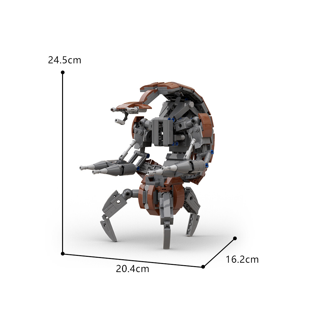 ジャンク:robot  mod.Ⅲ C9195 Three-legged Combat Robot with Shield Generator from Movie