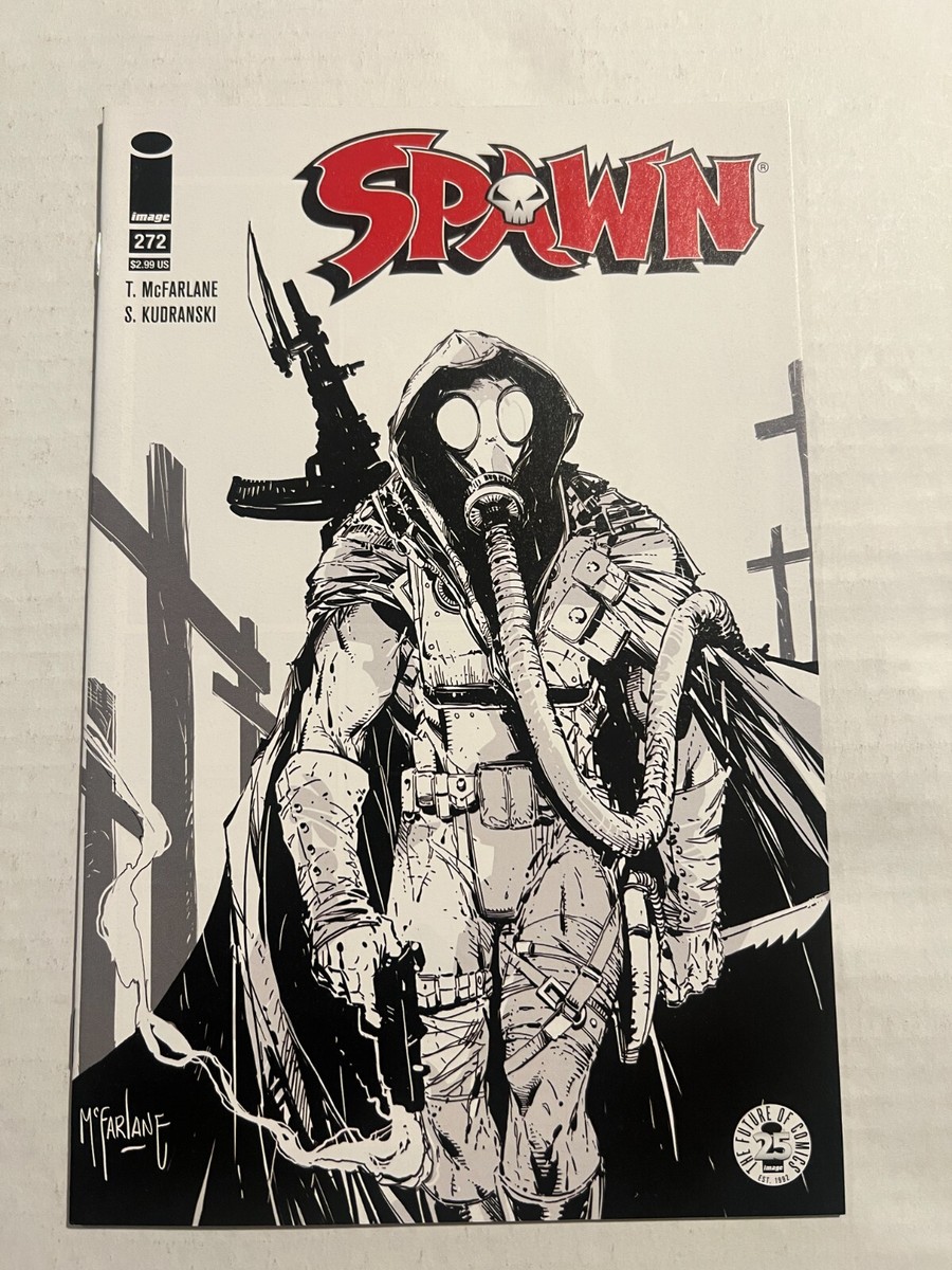 SPAWN #272 NM 9.4 TODD MCFARLANE SKETCH VARIANT COVER ART IMAGE