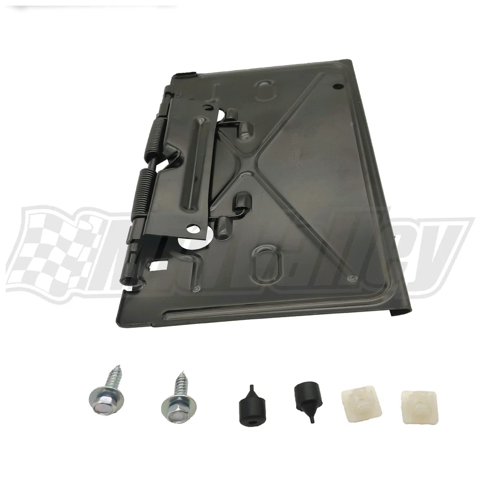 Black License Plate Tag Bracket Rear For 1968-1972 Chevrolet Caprice Chevelle Foto 4 de 4