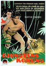 King of the jungle Buster Crabbe 1933 movie poster print