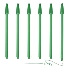 6Pcs Colored Gel Ink Pens 0.5mm Green Gel Ink Ballpoint Pens Green