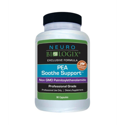 Neuro Biologix PEA Soothe Support PEA+Resveratrol 90 Caps Non-GMO - Two Bottles