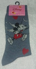 Disney Classic Retro Mickey Mouse Crew Socks NWT
