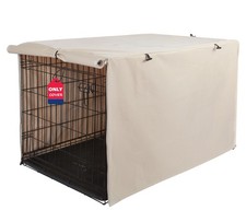 Dog Crate Cover, Durable Polyester Indoor Pet Kennel Cover Fit for 1 2 Doors ...