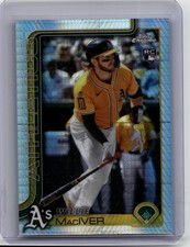 2025 Topps Chrome Update Series - Willie MacIver #USC81 Prism Refractor (RC)