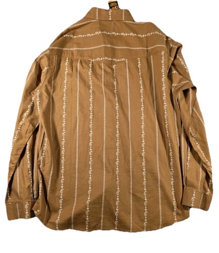 CARHARTT Montana Rugged Flex™ Relaxed Fit Light LS Snap-Front Print Shirt Sz.2XL - Picture 2 of 2