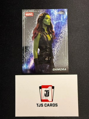 Gamora - Snap Variation /99 - Topps Chrome Marvel Studios 2025