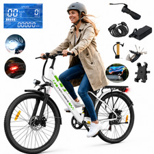 26ZOLL 36V 20Ah Elektrofahrrad 500W E-Citybike 120KM Damen/Herren 35KM/H …