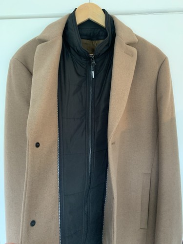 Matinique Mens Overcoat, size XL ,Camel coloured. - Picture 11 of 13