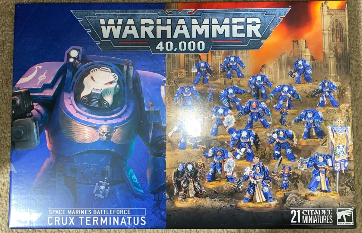 WARHAMMER 40K 40,000 SPACE MARINES BATTLEFORCE CRUX TERMINATUS NEW