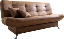 Schlafsofa Viola - Klappcouch - Lederoptik - 190x90