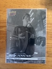 2025-26 Upper Deck Series 2 - Ud Canvas Matt Boldy #C-159 Black & White