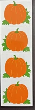 Mrs. Grossman's Stickers | PUMPKINS ORANGE | Retired 1994 Creative Memories