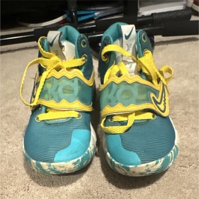 Nike KD Trey 5 X Clear Jade Sulphur DD9538-300 Men's Sneakers