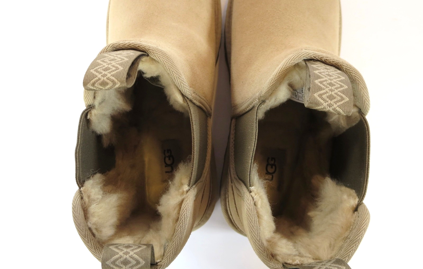 Ugg Neumel Chelsea Slipper Boots (Size 10) UggPlush Suede Indoor/Outdoor Men NEW