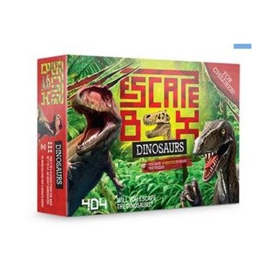404 Editions Board Game Escape Box - Dinosaurs Box New
