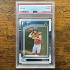 2024 PANINI DONRUSS OPTIC #209 BO NIX PSA 9 Denver Broncos Base