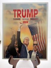 Donald Trump Assassination Attempt Aluminum Metal 3 others Trump Signs Total 4