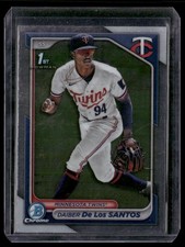 2024 Bowman Chrome Daiber De Los Santos BCP-185 Minnesota Twins 1st