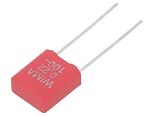 10X MKS2D032201C00JO00 Capacitor: Polyester 220nF 63VAC 100VDC 5mm ±5% MKT THT