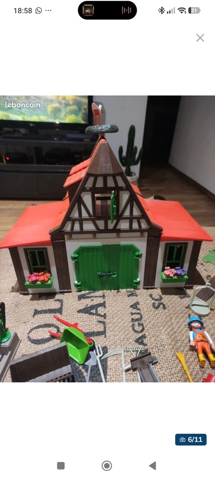 PLAYMOBIL Ferme Vintage 3716 - Photo 2/4