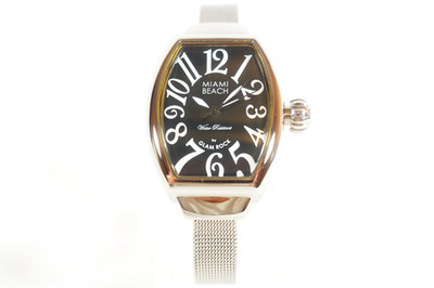 Glam Rock Miami Beach Art Deco Watch Women's Quartz MBD27058 Wristwatch