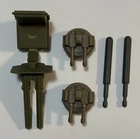 GI Joe Rise of Cobra Pit Mobile Headquarters Parts Lot Guns-Missiles Hasbro 2009