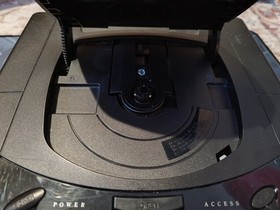 SEGA Saturn MK-80000 Black Console, Controller, OEM Cables, Game