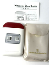 Nikken Magnetic Wave Tester By Nihon Kenko Zoushin Kenkyukai Corp Original Pouch