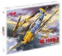 ICM 72131 - Messerschmitt BF 109E-3, Schwarz