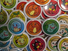 🚨Pokemon 2.25” Pinback Buttons Lot.  Starter & Fan Favorites - FREE SHIPPING 🚨