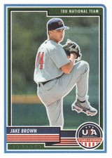 2023 USA Baseball Stars and Stripes Baseball BASE Cards: Pick from List (#1-100)