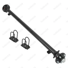 5lug 3.5K Trailer Axle Trailer Cargo Dump RV Utility Axle  Boat Axle 85/89