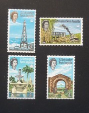 St. Kitts, St. Christopher, Nevis and Anguilla #145-48, MNH/OG - 1963 (1092)