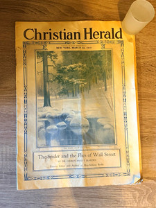Christian Herald Newspaper New York March 22 1919 & March 23 1918