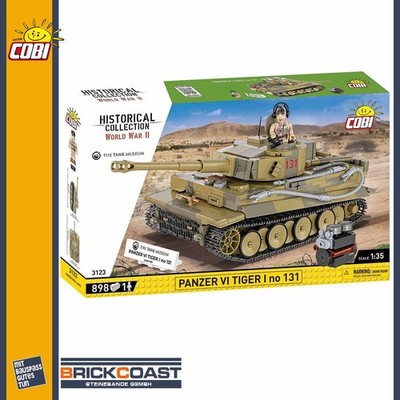 COBI 3123 Panzer VI Tiger I no 131 + NEU & OVP + Panzer Bausatz