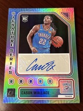 Cason Wallace Rookie Auto “Signature Series” Holo 🔥🔥🔥🔥