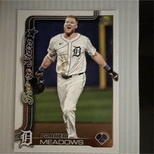 Topps 2024 Series 2 Parker Meadows #576 Detroit Tigers Base Set Baseball Card