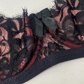 Agent Provocateur Ameliah Red Black Bra 34D New