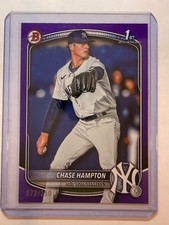 2025 1st Bowman - Chase Hampton /250 Purple Parallel - BP-57 - New York Yankees