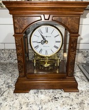 Howard Miller Westminster Chiming Mantel Clock Model 635-167 *Working*