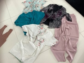 11 pieces BUNDLE Nightdress Pyjamas TRIUMPH Lingerie Pyjamas L/XL 40 46 EXCELLENT