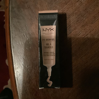 NYX Professional Makeup Eyebrow Gel, Blonde Shade, 0.34 fl oz (EBG01)