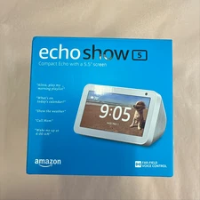 Amazon Echo Show 5 5.5 Inch Display White Sealed Box