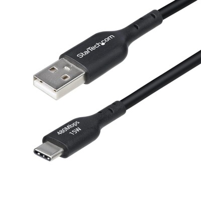 2m Usb-a To Usb-c Cable Black STARTECH USB2AC2MNC (0065030911849)