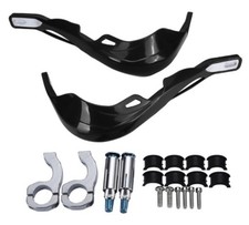 Produktbild - Handprotektoren Handschutz Lenker Protektor schwarz 22-28,6mm Lenker für Enduro