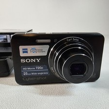 Sony Cybershot DSC-W650 16.1MP Digital Camera Bundle Tested Box Battery Charger