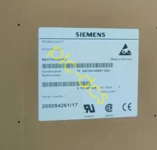 1PCS 6SE7 031-6EB87-2DA1 NSIEMENS 6SE7031-6EB87-2DA1 SIMOVERT MASTERDRIVE UNIT