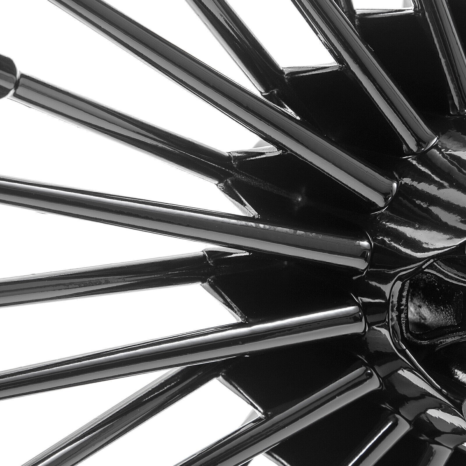 18x3.5 Fat Spoke Wheel Front Rim Dual Disc for Harley Touring Road King 00-07