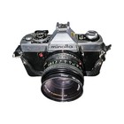 Minolta Xg-7 35mm Slr Film Camera w/ 50mm Wide Angle Prime Lens Untested